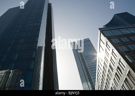 Bürogebäude in Frankfurt am Main Stockfoto