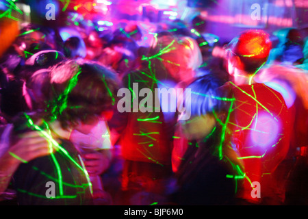 Party im Club Dalston Superstore in Dalston in Hackey, London. Stockfoto