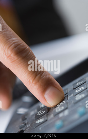 Ein Telefongespräch Stockfoto