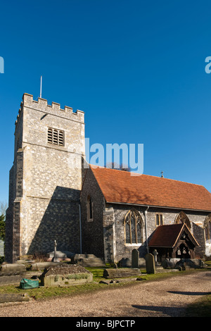 St-Andreas Kirche in Sonning on Thames, Berkshire, Großbritannien Stockfoto