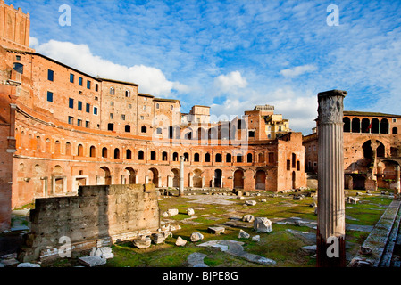 Trajan Forum, Altstadt, Rom Stockfoto