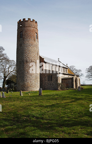 St Margarets Kirche, Witton, Norfolk Stockfoto