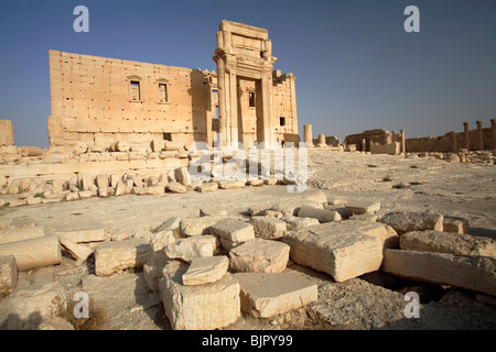 Tempel des Bel in die antike Stätte von Palmyra, Syrien Stockfoto