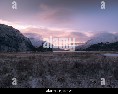 Schottischen Highlands Glenfinnan Monument Stockfoto