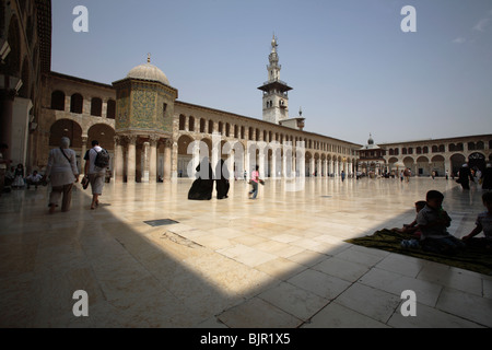 Umayyaden-Moschee, Damaskus, Syrien Stockfoto