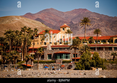 Historischen Furnace Creek Inn in Death Valley Nationalpark, Nevada, USA. Stockfoto