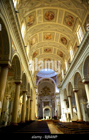 Die Kathedrale San Lorenzo, Trapani, Sizilien Stockfoto