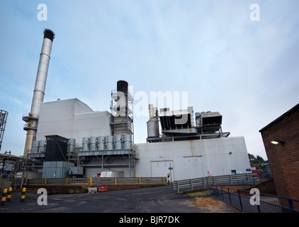 Erdgas BHKW kombiniert & Wärmeleistung system Stockfoto