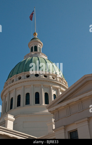 Altes Gerichtsgebäude in der Innenstadt von St. Louis, Missouri, die Website der Dred Scott Prüfung war Stockfoto