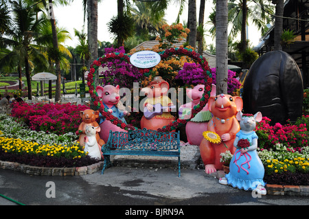 NONG NOOCH TROPICAL GARDEN & RESORT Stockfoto