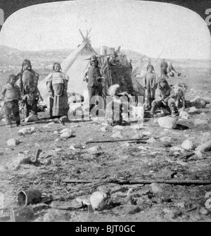 Eskimos, Grönland, 1904. Artist: Underwood & Underwood Stockfoto