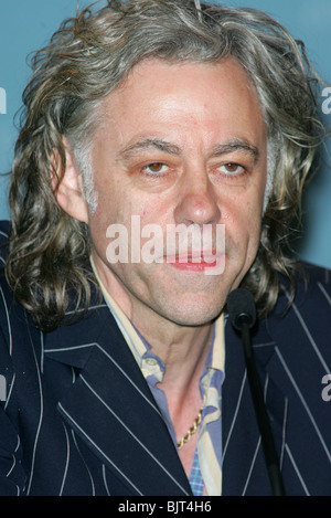 SIR BOB GELDOF G8 EDINBURGH EDINBURGH Schottland 6. Juli 2005 Stockfoto