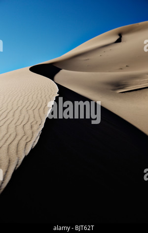 Khongoryn Els (Singing Sands) sind die höchsten Sanddünen in der Wüste Gobi, südlichen Mongolei. Stockfoto