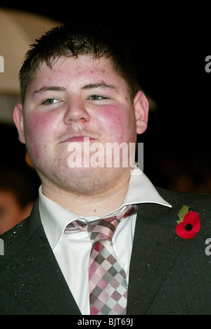 JAMIE WAYLETT HARRY POTTER & THE GOBLET OF FIRE FILM PREMIER ODEON LEICESTER SQUARE-LONDON-ENGLAND 6. November 2005 Stockfoto