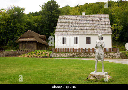 Nikola Tesla-Geburtshaus in Smiljan, Kroatien Stockfoto