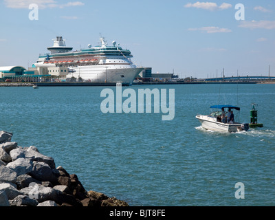 Herrscher der Meere immer Dampf zu Port Canaveral an der Ostküste von Florida zu fahren Stockfoto