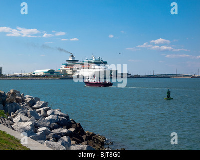 Herrscher der Meere immer Dampf zu Port Canaveral an der Ostküste von Florida zu fahren Stockfoto