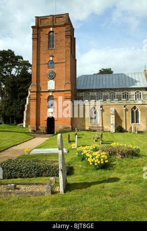 Marienkirche, Grundisburgh, Suffolk Stockfoto