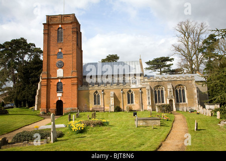 Marienkirche, Grundisburgh, Suffolk Stockfoto