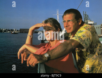 MOSQUITO COAST - 1986 Saul Zaentz Film mit Harrison Ford und Helen Mirren Stockfoto