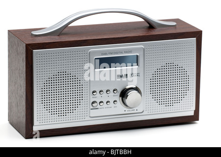 DAB-UKW-Digitalradio-Empfänger Stockfoto