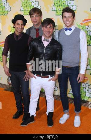 EHRENGESELLSCHAFT NICKELODEON KIDS CHOICE AWARDS 2009 WESTWOOD LOS ANGELES CA USA 28 März 2009 Stockfoto