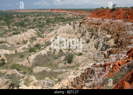 Miradouro Da Lua, Mond Sicht, Provinz Luanda, Angola. Afrika. Zute Lightfoot © www.lightfootphoto.com Stockfoto