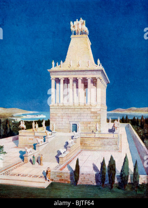 Grabmal des Mausolos in Halikarnassos, 1933-1934. Artist: Unbekannt Stockfoto