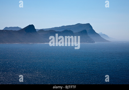 Südafrika, Cape Town, Blick auf die Halbinsel vom Cape Point Stockfoto