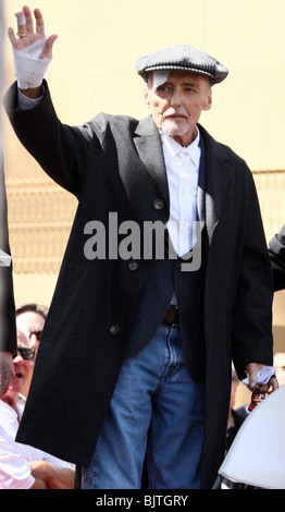 DENNIS HOPPER DENNIS HOPPER HOLLYWOOD WALK OF FAME LOS ANGELES CA USA 26. März 2010 Stockfoto