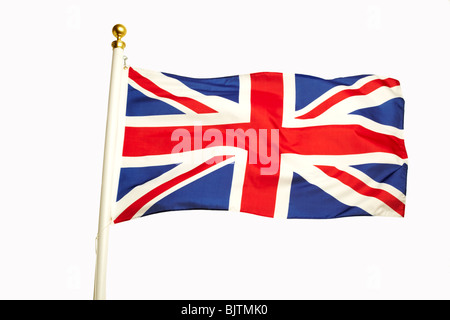 Der Union Jack-Flagge Stockfoto