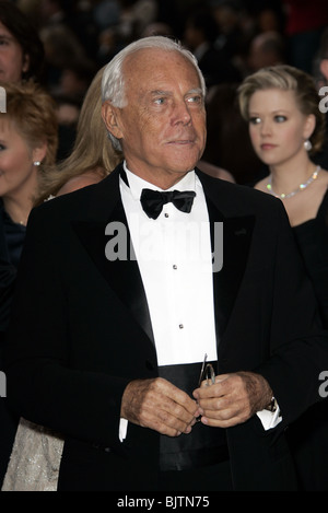 GIORGIO ARMANI 79. ACADEMY AWARDS Ankünfte KODAK THEATRE HOLLYWOOD LOS ANGELES USA 25. Februar 2007 Stockfoto