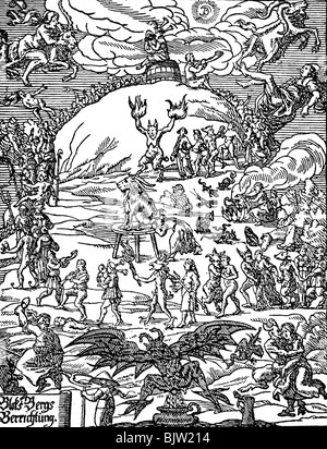 Hexen vom Blocksberg Stockfotografie Alamy