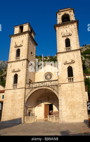 Kathedrale St. Tryphon (1166) Kotor, Montenegro Stockfoto