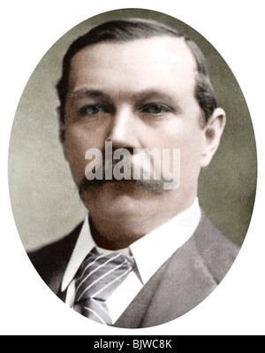 Arthur Conan Doyle, schottische Schriftsteller, c 1900. Artist: Unbekannt Stockfoto