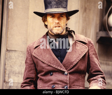 PALE RIDER - 1985 Warner/Malpaso Film mit Clint Eastwood Stockfoto