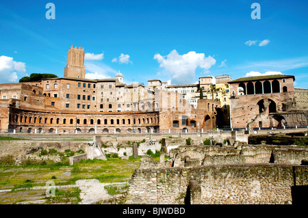 Trajan Markt (Mercatus Traiani), Rom, Italien Stockfoto