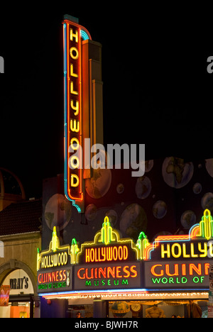 Das Hollywood Guinness Museum am Hollywood Boulevard, Hollywood, Kalifornien, USA Stockfoto