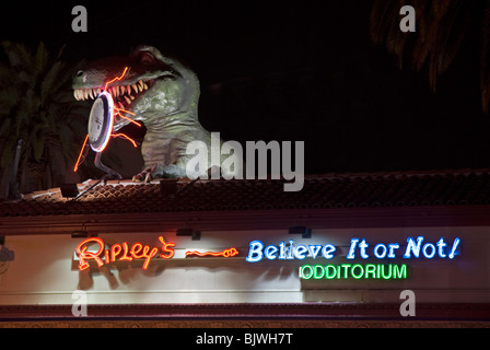 Ripley es Believe It Or Not Museum am Hollywood Boulevard, Hollywood, Kalifornien, USA Stockfoto