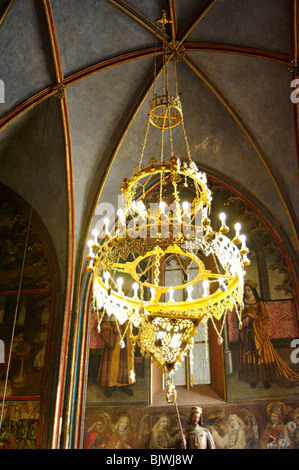 Innenraum der St.-Veits-Kathedrale Hradschin Burg Tschechische Republik Prag Stockfoto