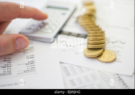 Finanzen Stockfoto