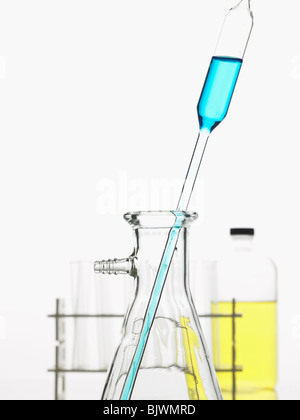 Chemie-Becher Stockfoto