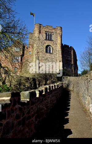 Tamworth Castle, Staffordshire, England, UK Stockfoto