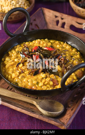 Tarka dal Indien Essen Stockfoto