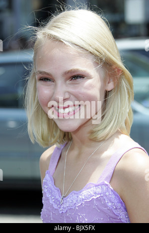 ANNASOPHIA ROBB CHARLIE und die Schokolade Tatsache CHINESE THEATRE HOLLYWOOD LOS ANGELES USA 10. Juli 2005 Stockfoto