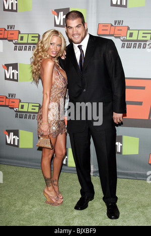 JENNA JAMESON & TITO ORTIZ VHI BIG IN 06 AWARDS SONY STUDIOS CULVER Stadt LOS ANGELES USA 2. Dezember 2006 Stockfoto