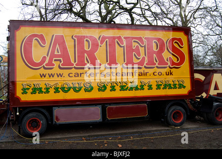 Hinzufügen von Carters Steam Fair Stockfoto