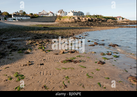 Moelfre Bucht Strand Anglesey North Wales UK Stockfoto