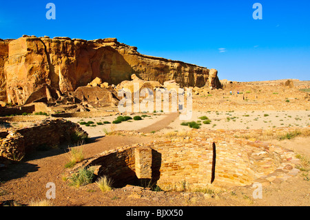 Pueblo Bonito Chaco Kultur National Historical Park New Mexico. Stockfoto