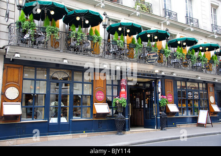 Das Restaurant Le Procope, Paris, Frankreich (der ältesten Restaurants in Paris) Stockfoto